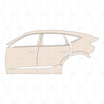 PPF prédécoupé Audi e-tron Sportback S-Line 2022