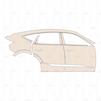 PPF prédécoupé Audi e-tron Sportback S-Line 2022