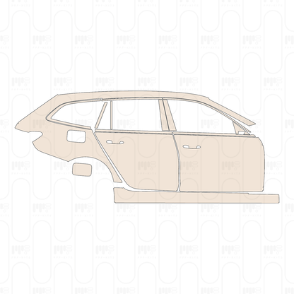 PPF prédécoupé BMW 3 Series Touring Base 2023