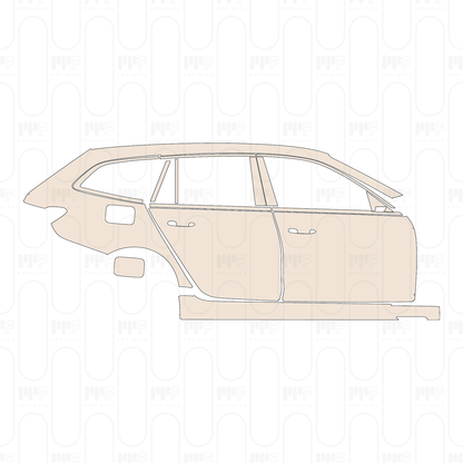 PPF prédécoupé BMW 3 Series Touring M340i 2023
