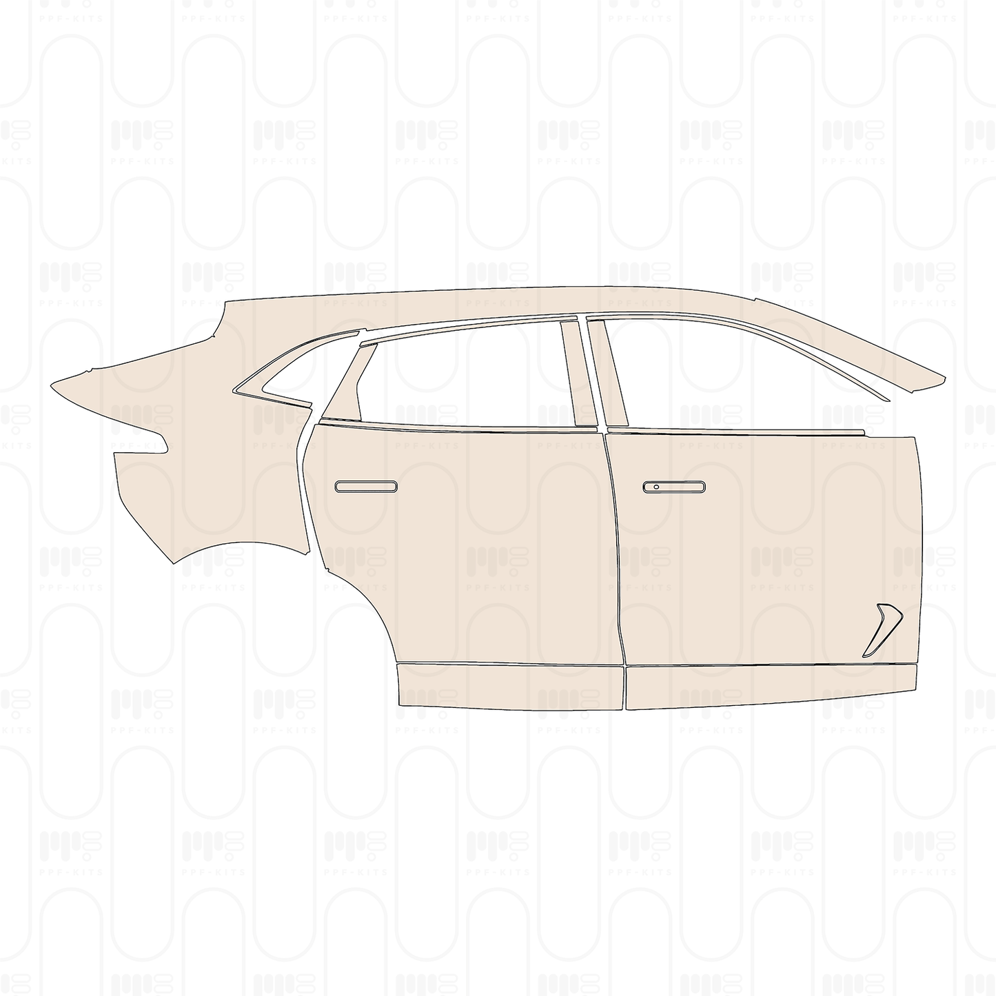 PPF prédécoupé Changan Auto UNI-K 2023