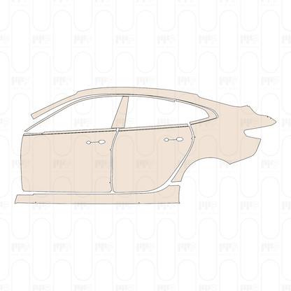 PPF prédécoupé BMW 2 Series Gran Coupe (Standard Wheelbase) Sportline 2022