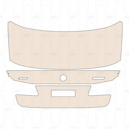 PPF prédécoupé BMW 5 Series Sedan Standard Wheelbase Base 2022