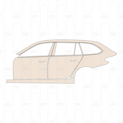 PPF prédécoupé BMW 5 Series Touring Base 2022
