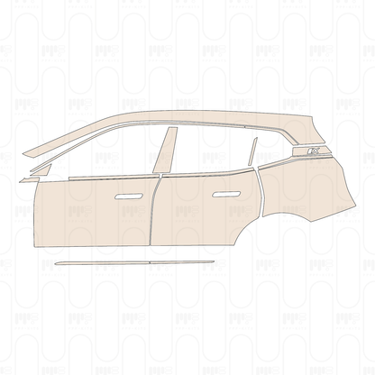 PPF prédécoupé BMW iX Shadowline 2022