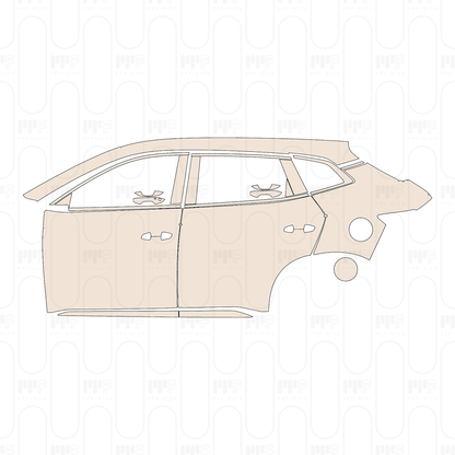 PPF prédécoupé BYD Song Plus DM-i 2022