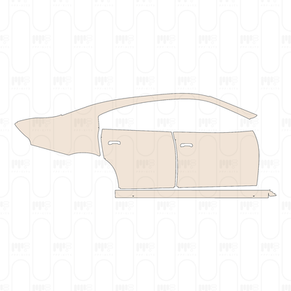 PPF prédécoupé Dodge Charger Standard body R T 2022
