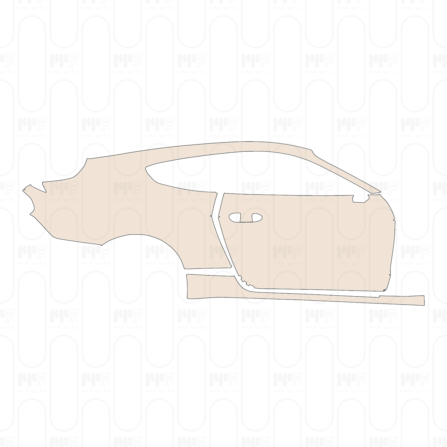 PPF prédécoupé Ford Mustang Fastback ShelbyGT500 2022