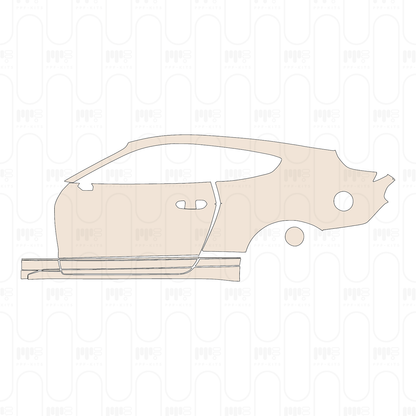PPF prédécoupé Ford Mustang Fastback Mach 1 2022