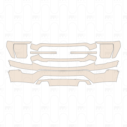 PPF prédécoupé Ford F-150 SuperCrew King Ranch 2022