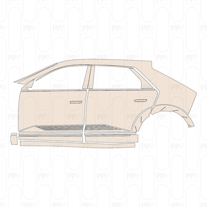 PPF prédécoupé Hyundai IONIQ 5 (US) 2022