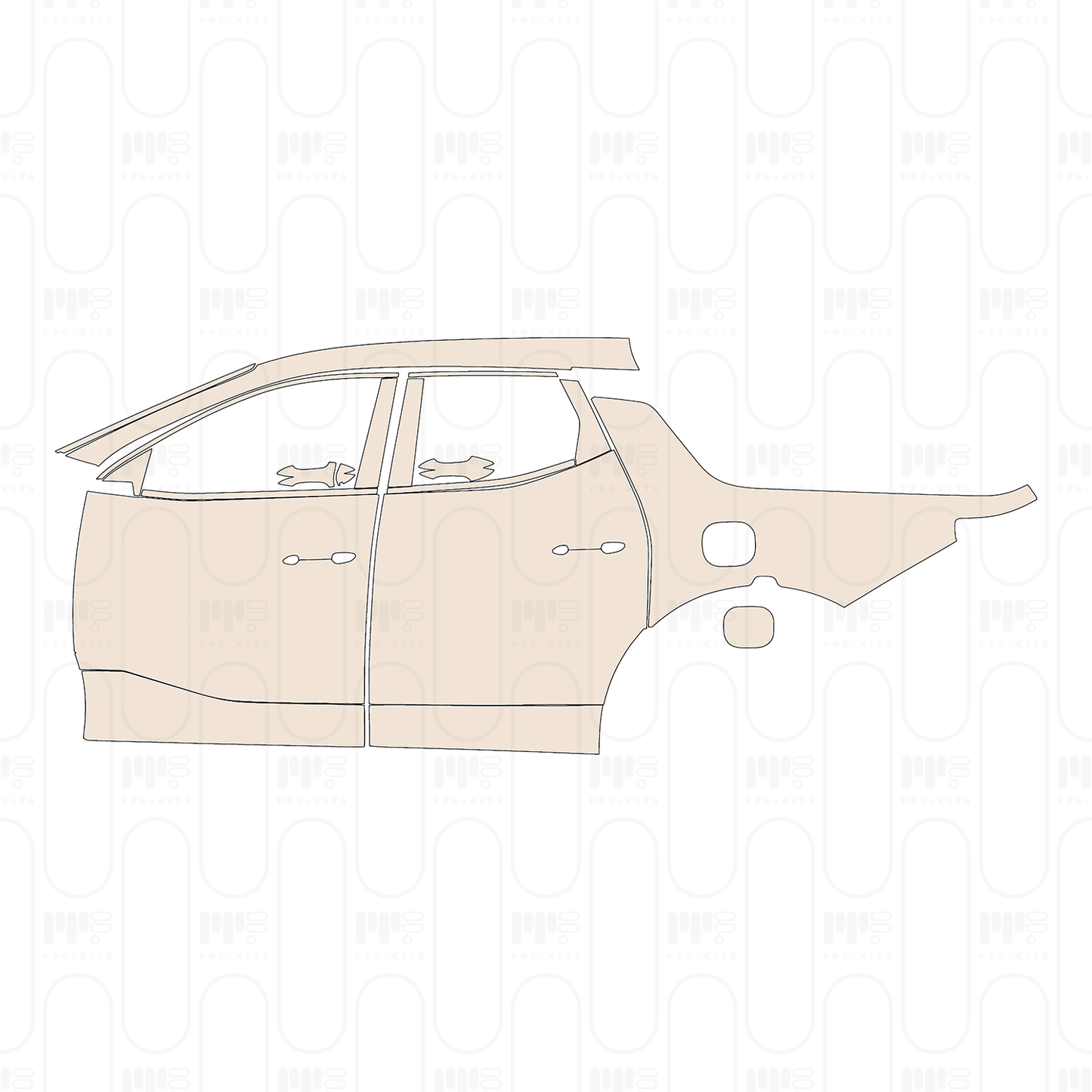 PPF prédécoupé Hyundai Santa Cruz Limited 2022