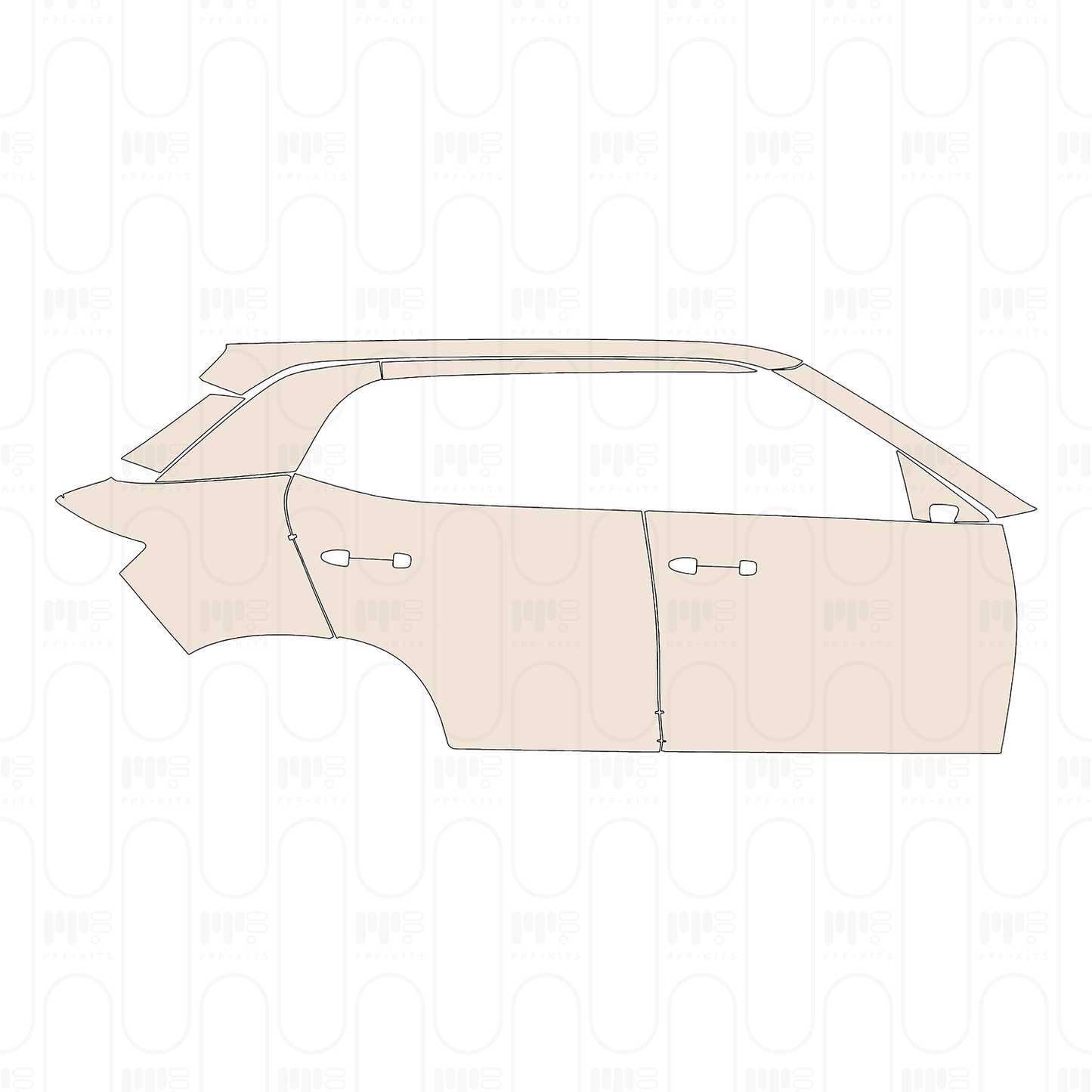 PPF prédécoupé Hyundai Creta (BR) 2022
