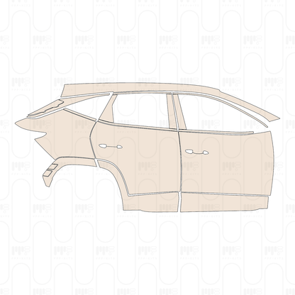 PPF prédécoupé Hyundai Tucson (EU) Base 2022