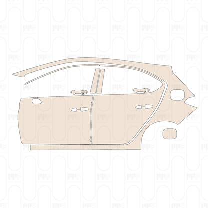 PPF prédécoupé Honda City (BR) Hatchback Base 2022