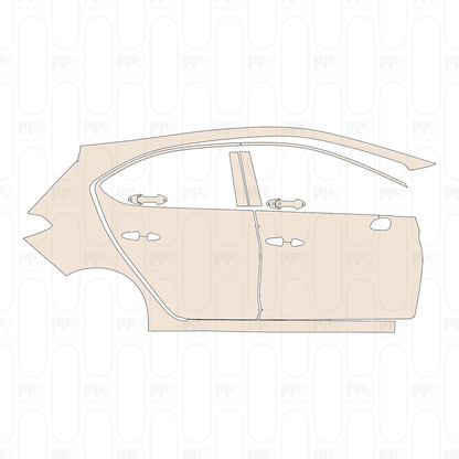 PPF prédécoupé Honda City (BR) Hatchback Base 2022