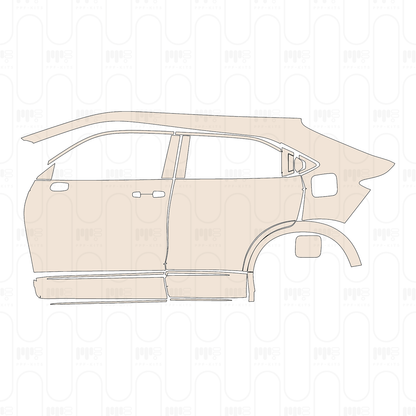 PPF prédécoupé Honda HR-V (TH) RS 2022