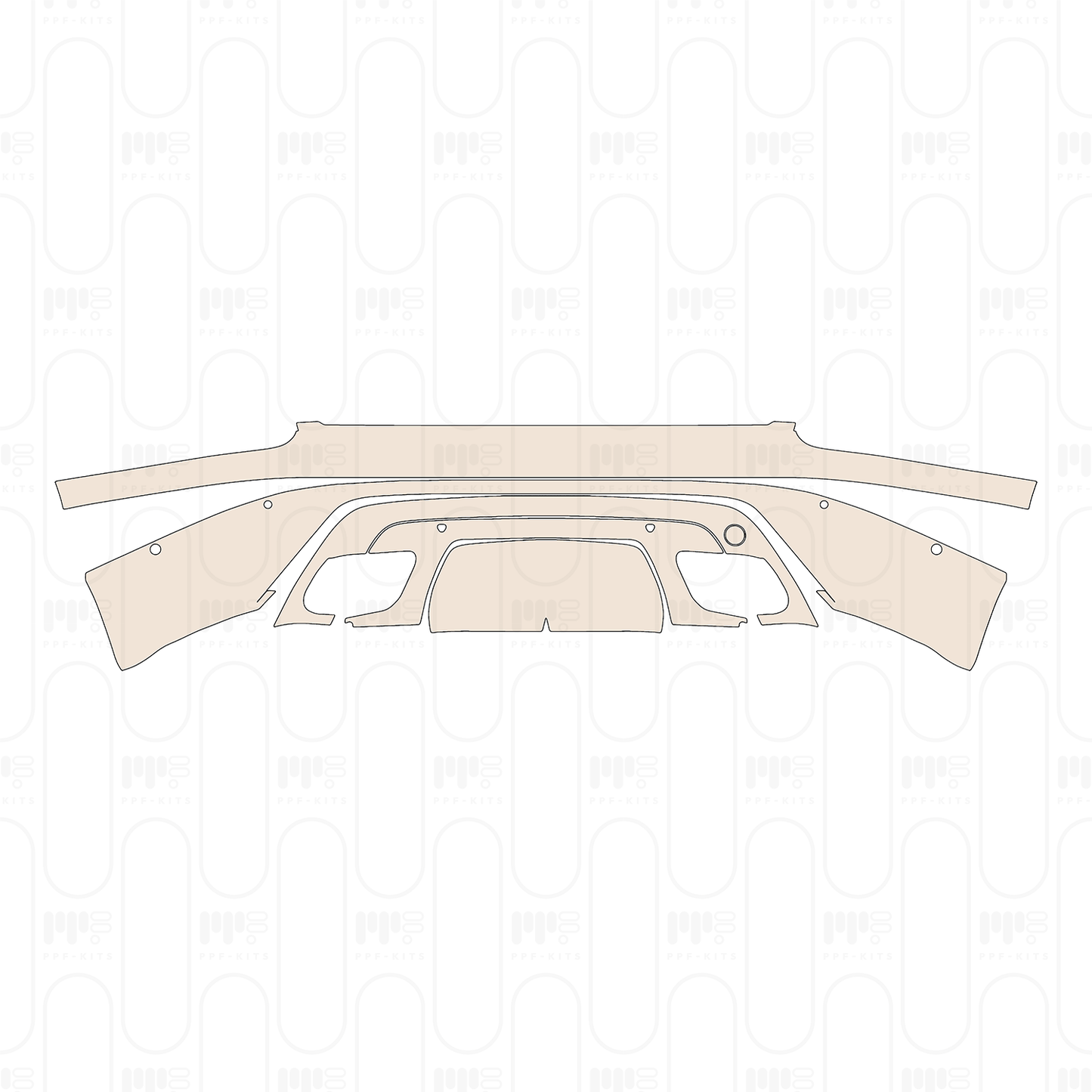 PPF prédécoupé Land Rover Range Rover Velar R-Dynamic S 2022