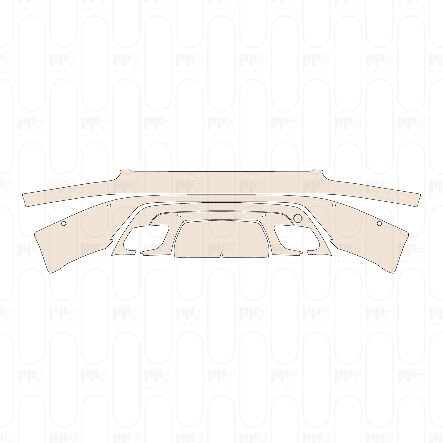 PPF prédécoupé Land Rover Range Rover Velar R-Dynamic S 2022