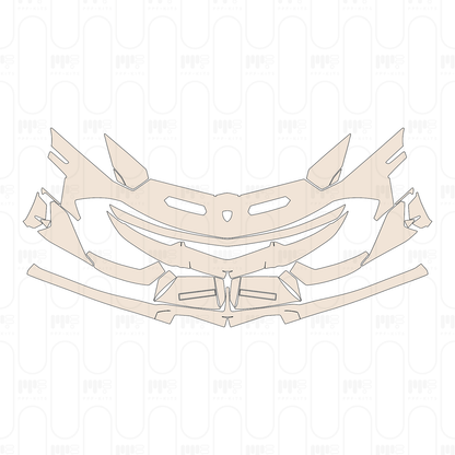 PPF prédécoupé Lamborghini Aventador SVJ 63 Coupe 2022