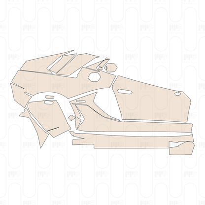 PPF prédécoupé Lamborghini Aventador SVJ 63 Roadster 2022