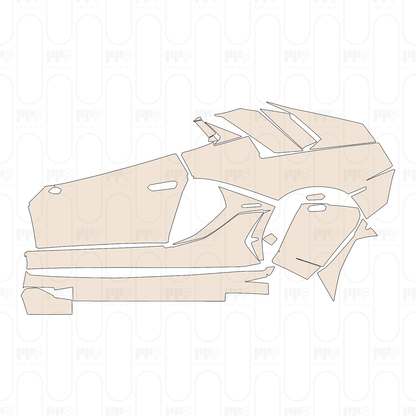 PPF prédécoupé Lamborghini Aventador SVJ 63 Roadster 2022