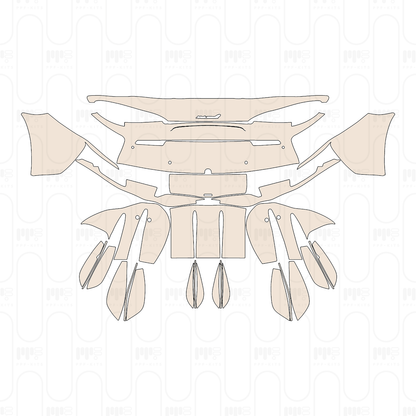 PPF prédécoupé McLaren 570 570GT 2018
