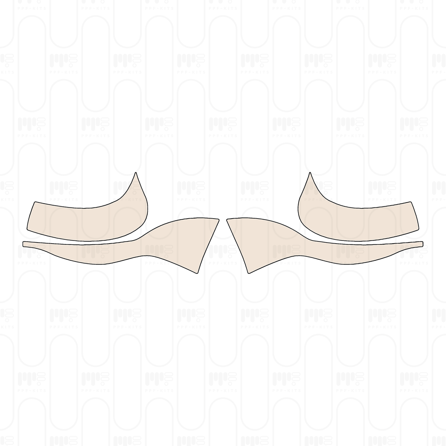 PPF prédécoupé McLaren 570 570GT 2018