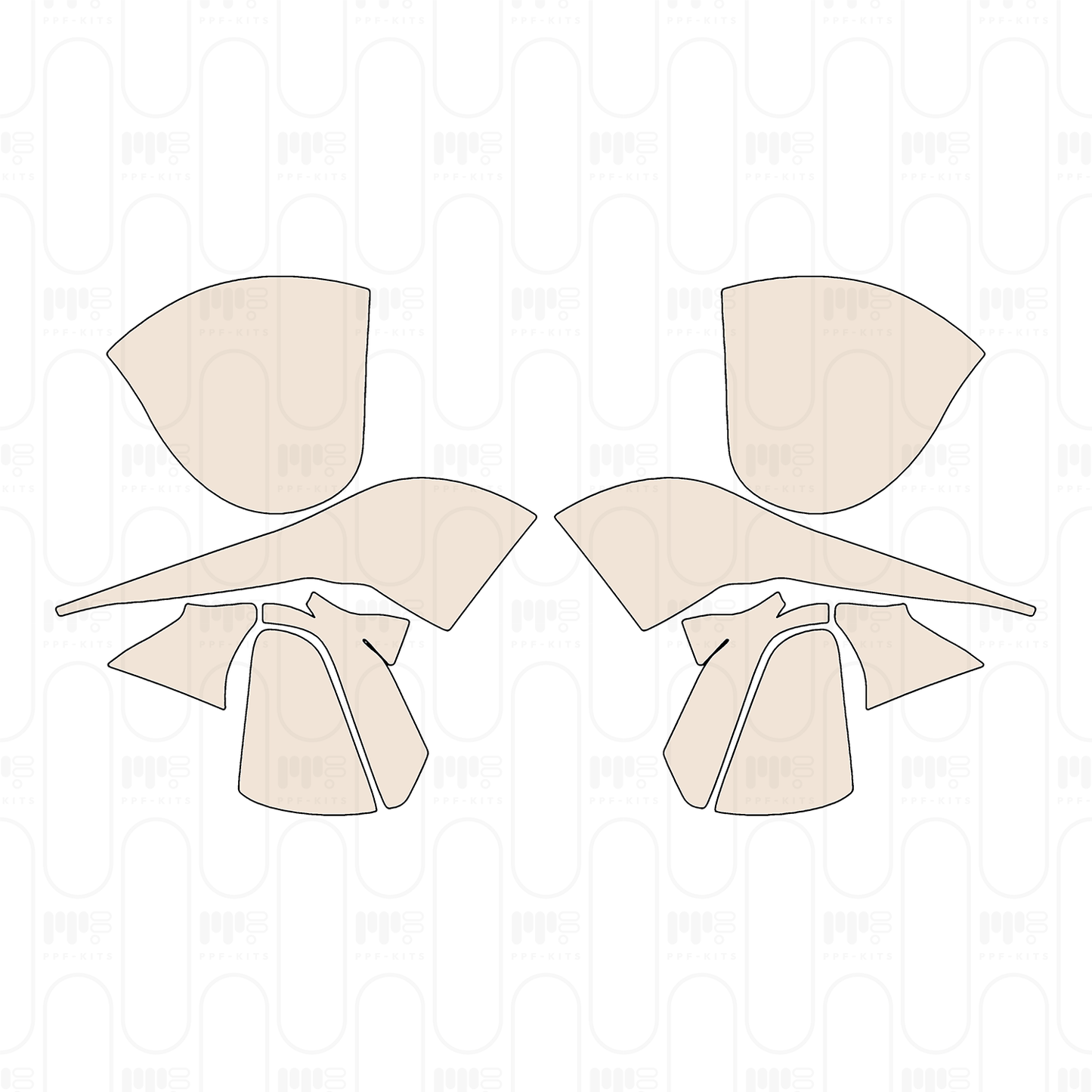 PPF prédécoupé McLaren 570 570GT 2018