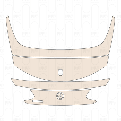 PPF prédécoupé Mercedes-Benz C Class Cabriolet AMG-Line 2022