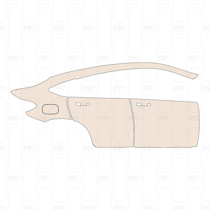 PPF prédécoupé Mercedes-Benz GLC Coupe AMG GLC43 2022