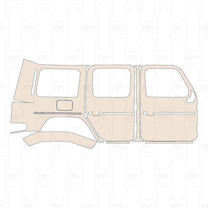 PPF prédécoupé Mercedes-Benz G Class G350 2022