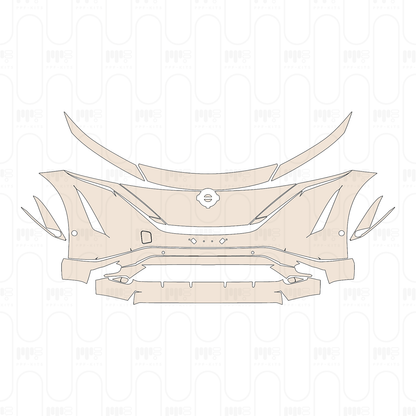 PPF prédécoupé Nissan Ariya (US) Empower+ 2023