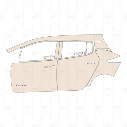 PPF prédécoupé Nissan Leaf (US) S 2022