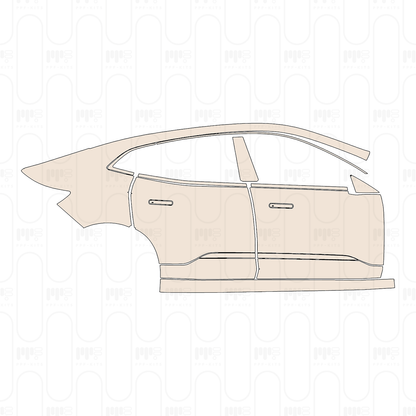 PPF prédécoupé Polestar 4 2023