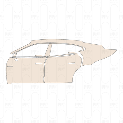 PPF prédécoupé Porsche Taycan Sedan Taycan 2023