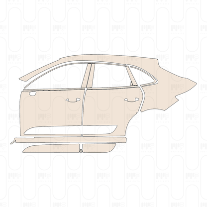 PPF prédécoupé Porsche Macan T 2022