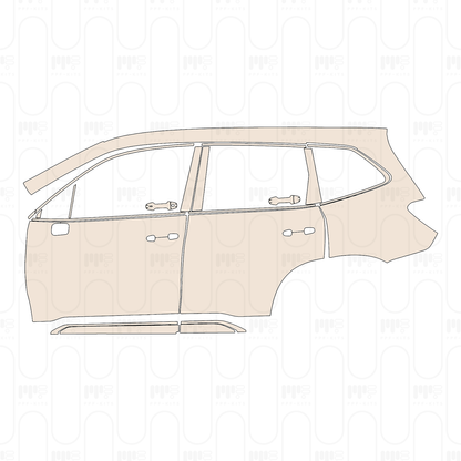 PPF prédécoupé Subaru Forester (CN) 2023