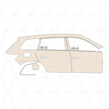 PPF prédécoupé Skoda Kodiaq SE (EU) 2022