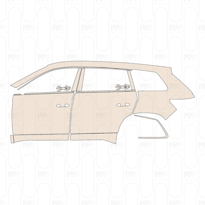PPF prédécoupé Skoda Kodiaq vRS (EU) 2023