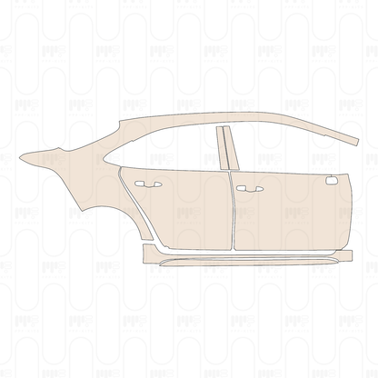 PPF prédécoupé Toyota Corolla (US) Sedan Luxury 2023