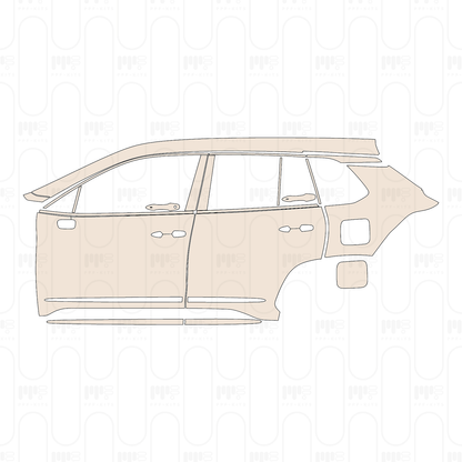 PPF prédécoupé Toyota Corolla Cross (CN) 2022