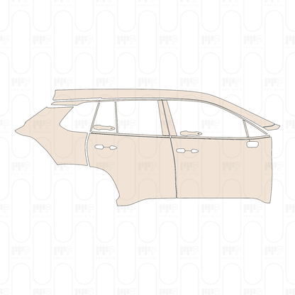 PPF prédécoupé Toyota Corolla Cross (CN) 2022