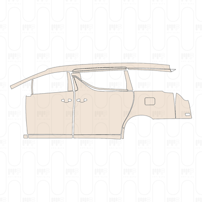 PPF prédécoupé Toyota Vellfire 2023