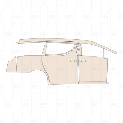 PPF prédécoupé Toyota Vellfire 2023