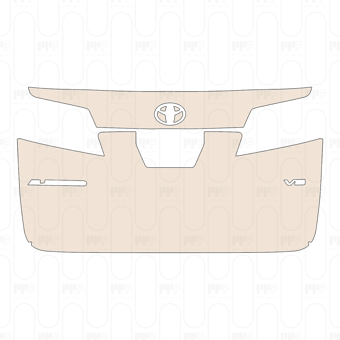 PPF prédécoupé Toyota Alphard 2023