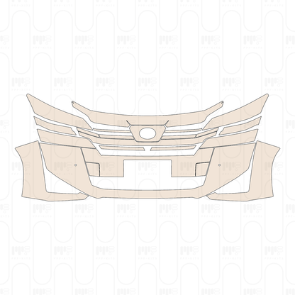 PPF prédécoupé Toyota Vellfire 2023