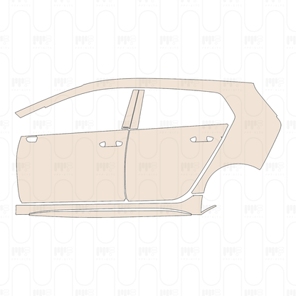 PPF prédécoupé Volkswagen Golf R 2023