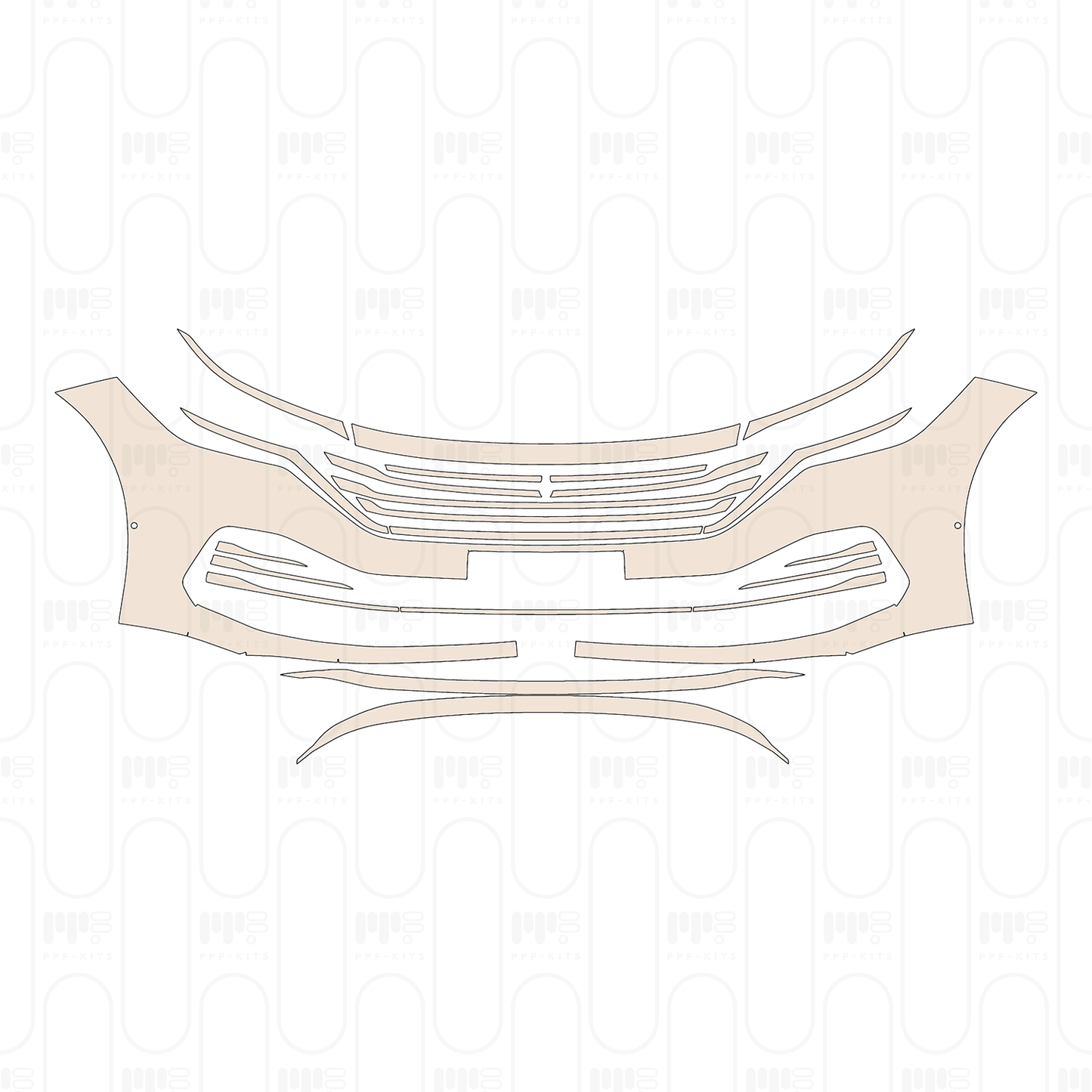 PPF prédécoupé Volkswagen Viloran Luxury 2023
