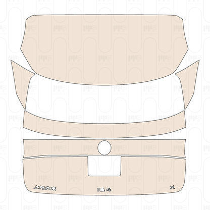 PPF prédécoupé Volkswagen ID.4 (CN) X 2023